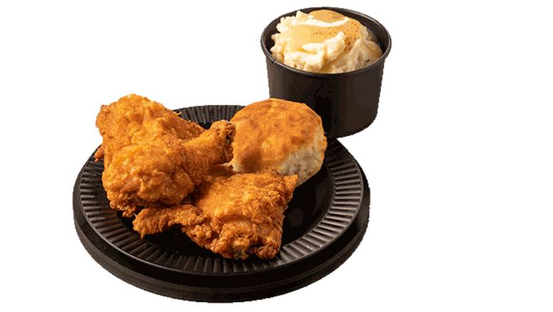 Order 3 Piece Dark Dinner food online from Pizza Ranch store, West Bend on bringmethat.com