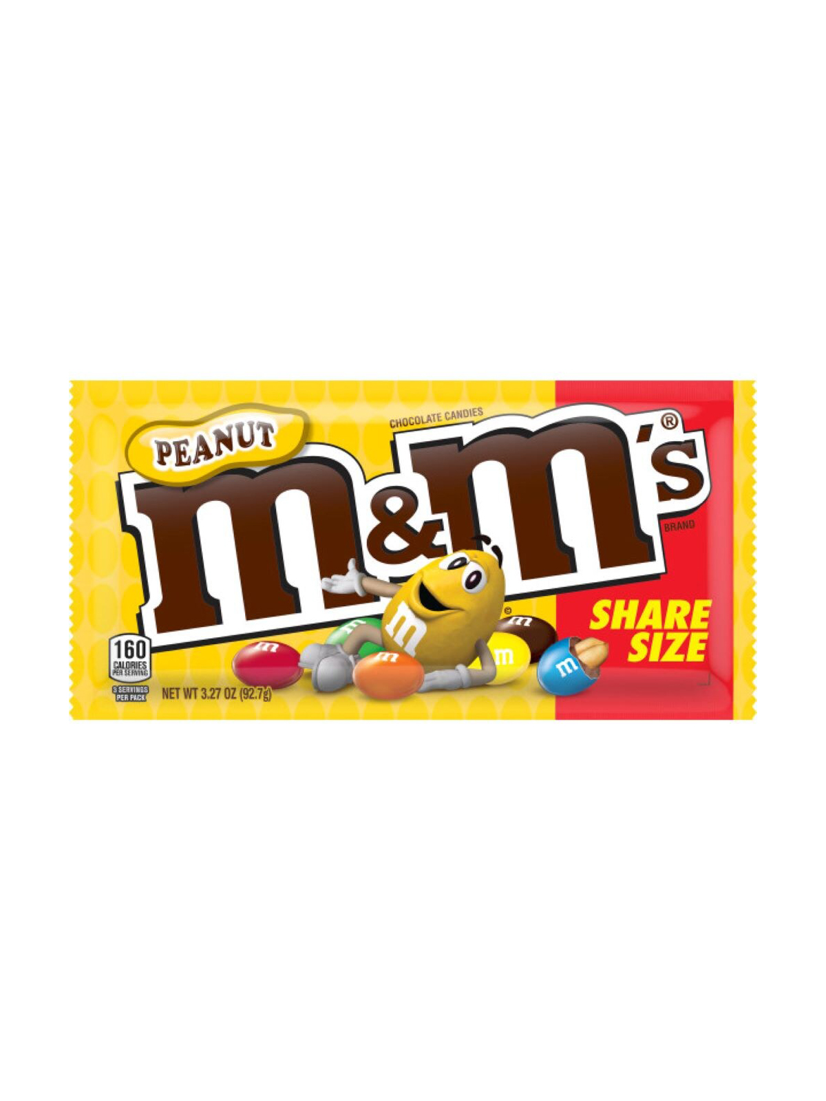 Order M&M Peanut King Size  food online from Chevron Extramile store, Modesto on bringmethat.com