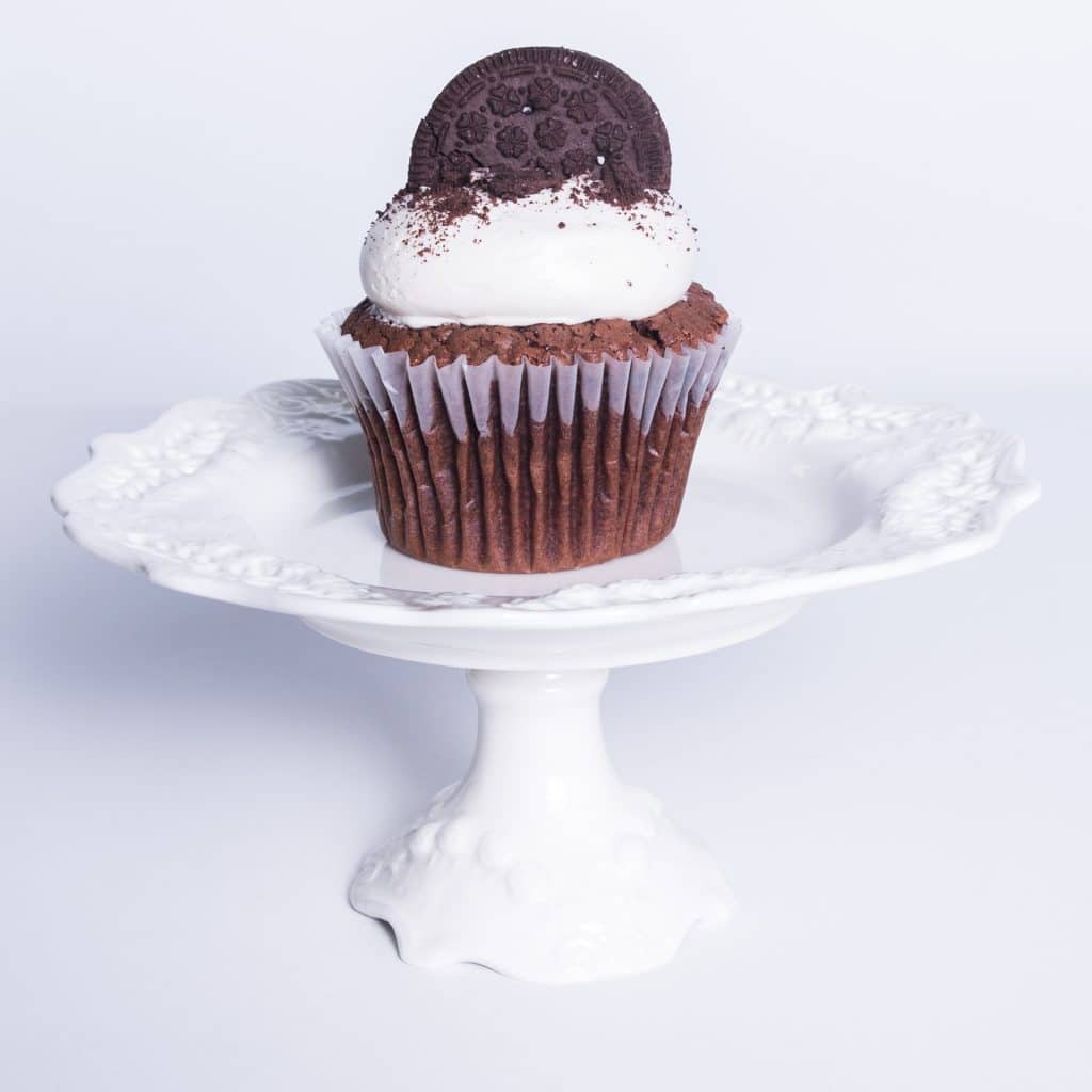Order Cookies and Cream Cupcake food online from Camicakes Creamery store, Smyrna on bringmethat.com