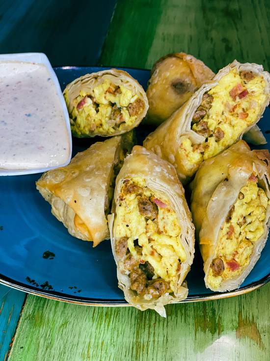 Order Breakfast Egg Rolls food online from What Crackin Cafe store, Mesa on bringmethat.com