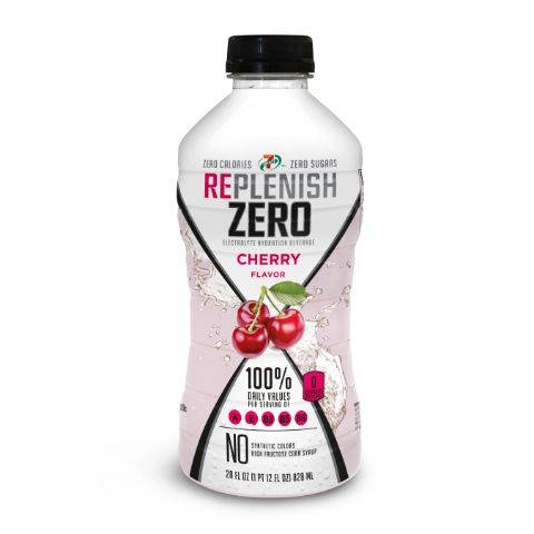 Order 7-Select Replenish Zero Cherry 28oz food online from 7-Eleven store, Manchester on bringmethat.com