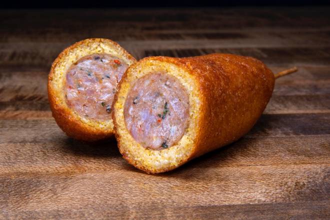 Order Corn Dog Spicy Italian food online from Dog Haus store, Los Angeles on bringmethat.com