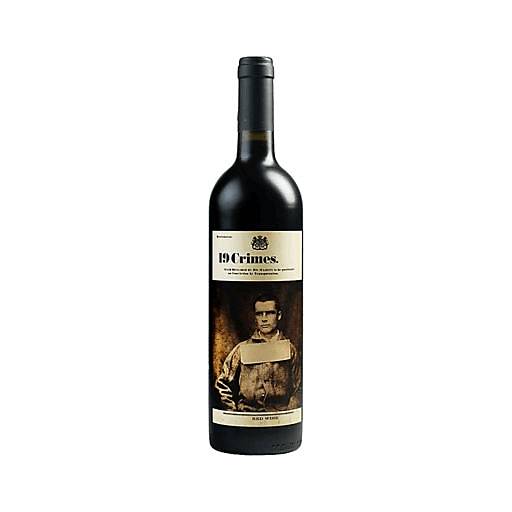 Order 19 CRIMES RED (750 ML) 109430 food online from Bevmo! store, Chino on bringmethat.com