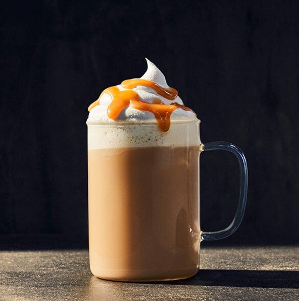 Order Caramel Latte food online from Panera Bread-Colerain Township store, Cincinnati on bringmethat.com