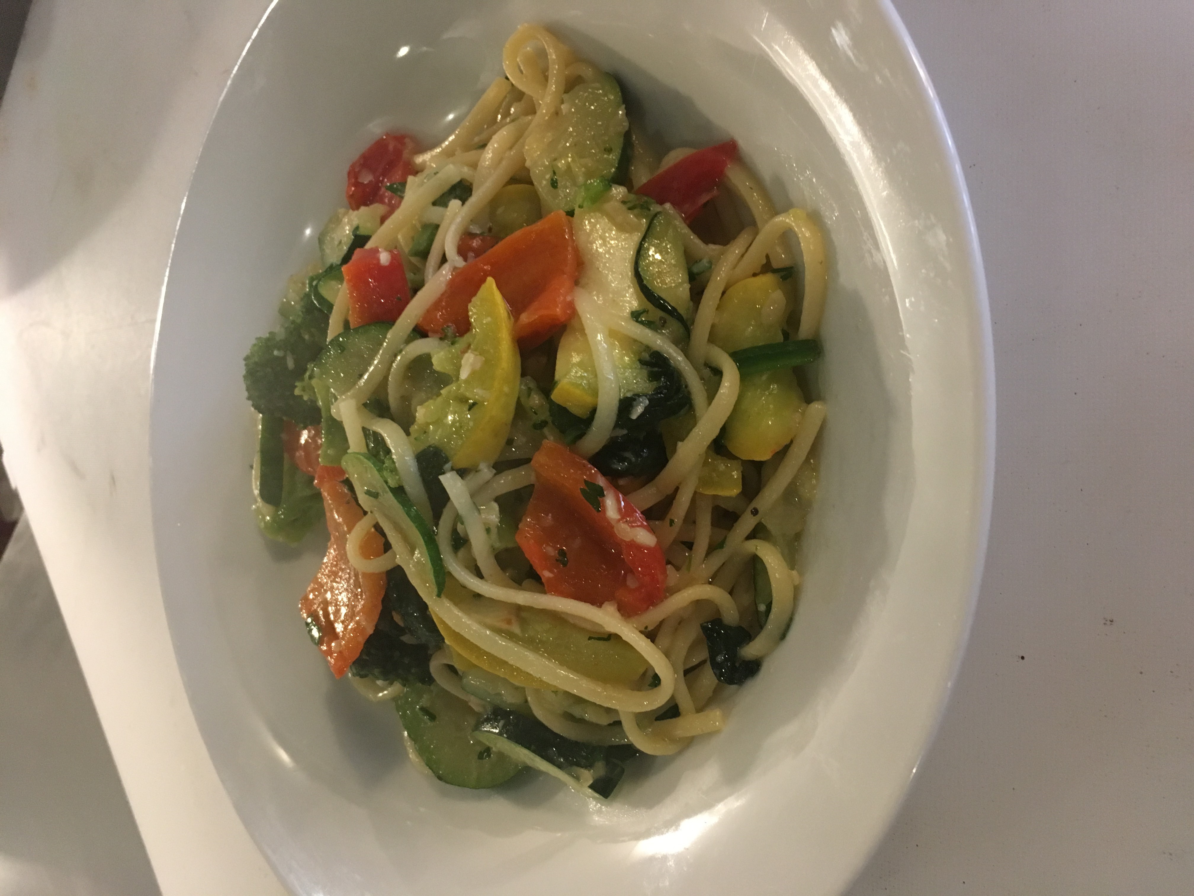 Order Mixed Vegetable Pasta food online from Il Mattone store, New York on bringmethat.com