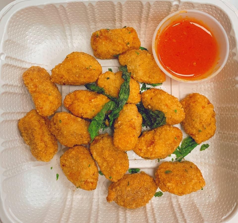 Order S1  popcorn Chicken food online from 168 Asian Burrito store, Olney on bringmethat.com