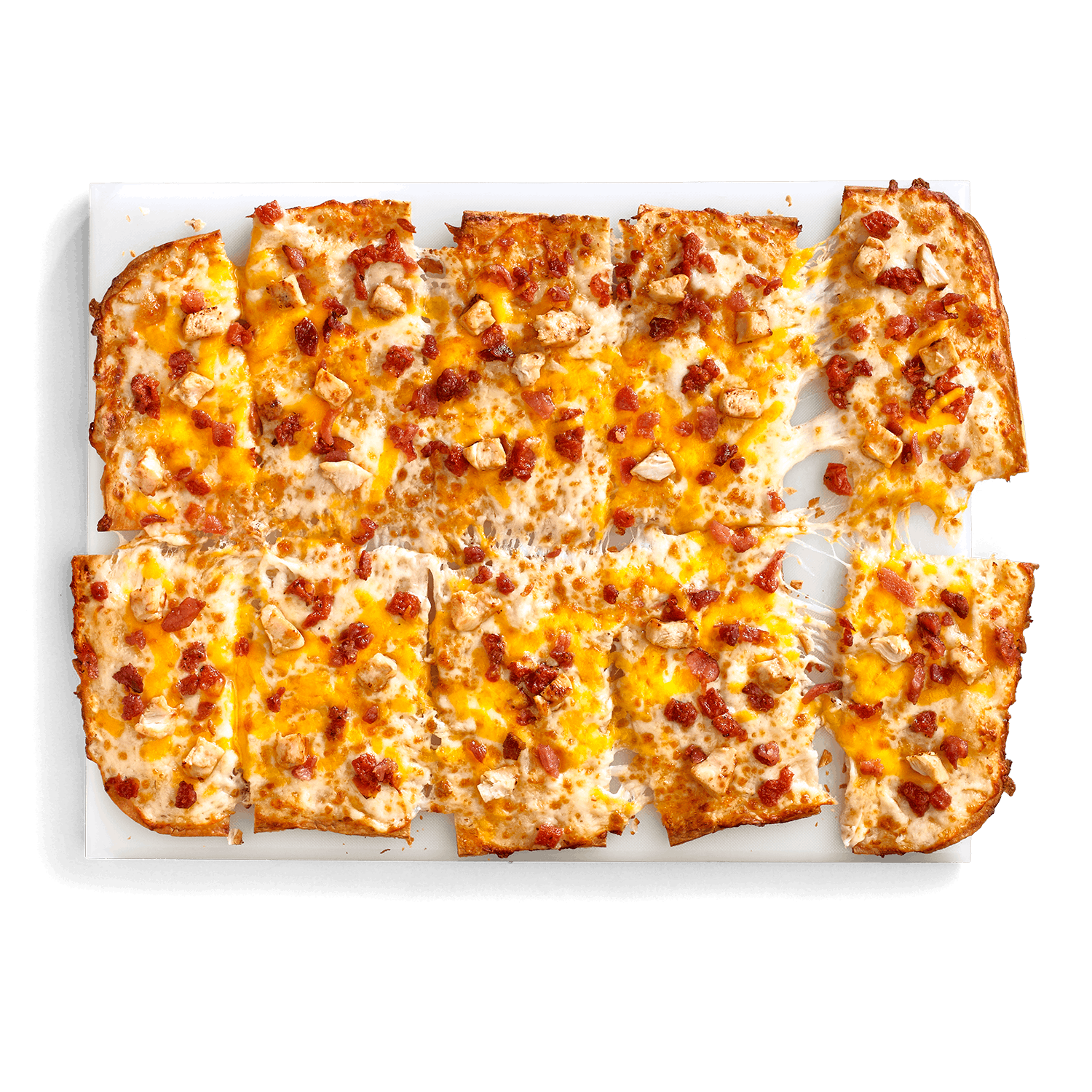 Order Bacon Club Flatbread - Large food online from Cicis Pizza store, Houston on bringmethat.com