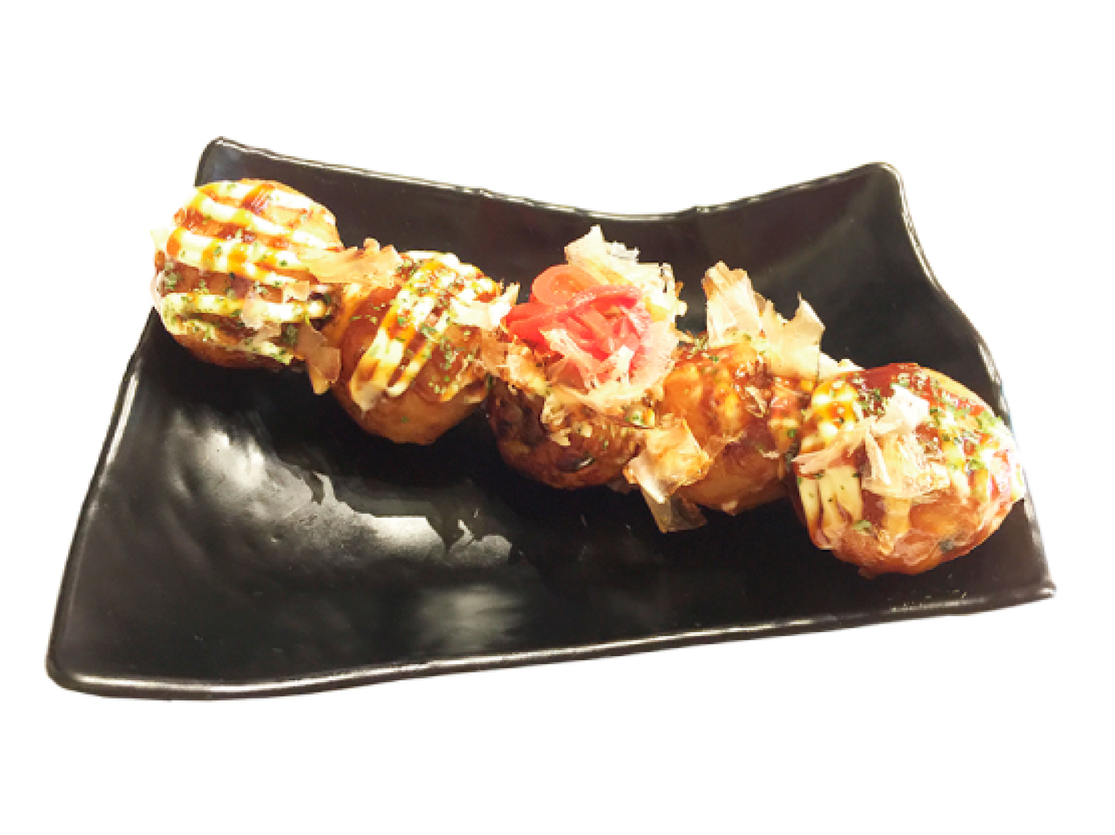 Order A7. Takoyaki food online from Yokohama Ramen Izakaya store, Wichita on bringmethat.com
