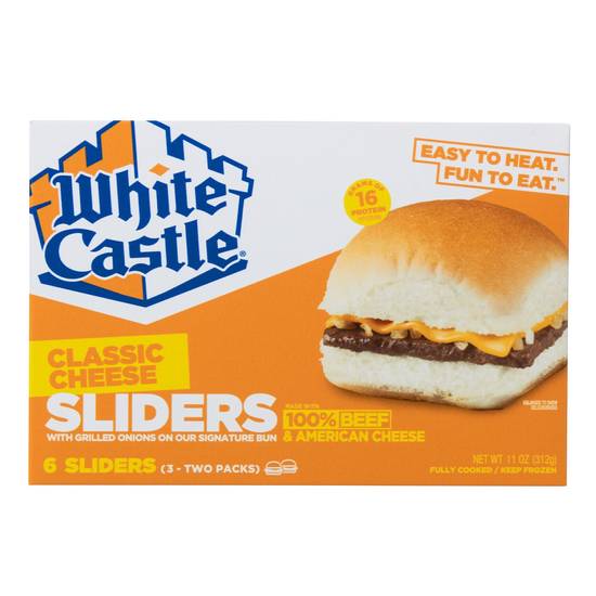 Order White Castle Classic Cheese Sliders, 6 CT food online from Cvs store, PHOENIX on bringmethat.com