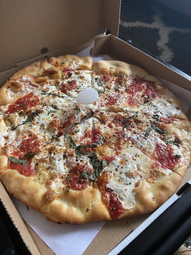 Order Cheese Pizza - Medium 14'' food online from Neels Pizza and Pasta store, Queens on bringmethat.com