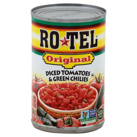 Order Rotel Diced Tomatoes & Green Chilies 10oz food online from 7-Eleven store, Red Oak on bringmethat.com