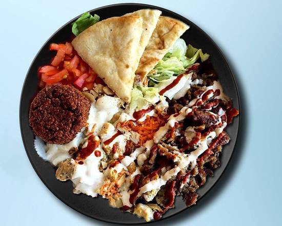 Order Lamb Over Rice food online from Falafel Fix store, Wilkes-Barre on bringmethat.com