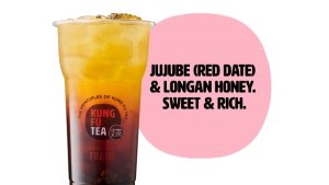 Order Honey Longan Jujube Tea food online from Kung Fu Tea store, Boyds on bringmethat.com