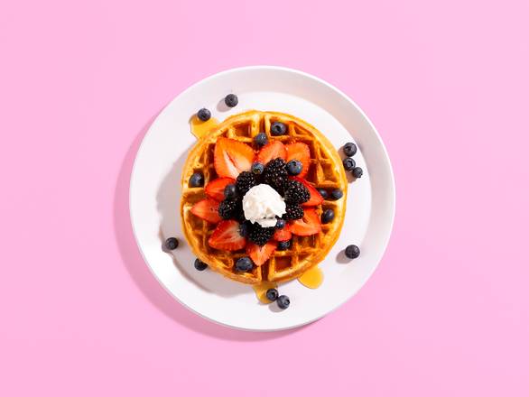 Order Mixed Berry Waffle food online from Wanna Waffle store, Lakewood on bringmethat.com