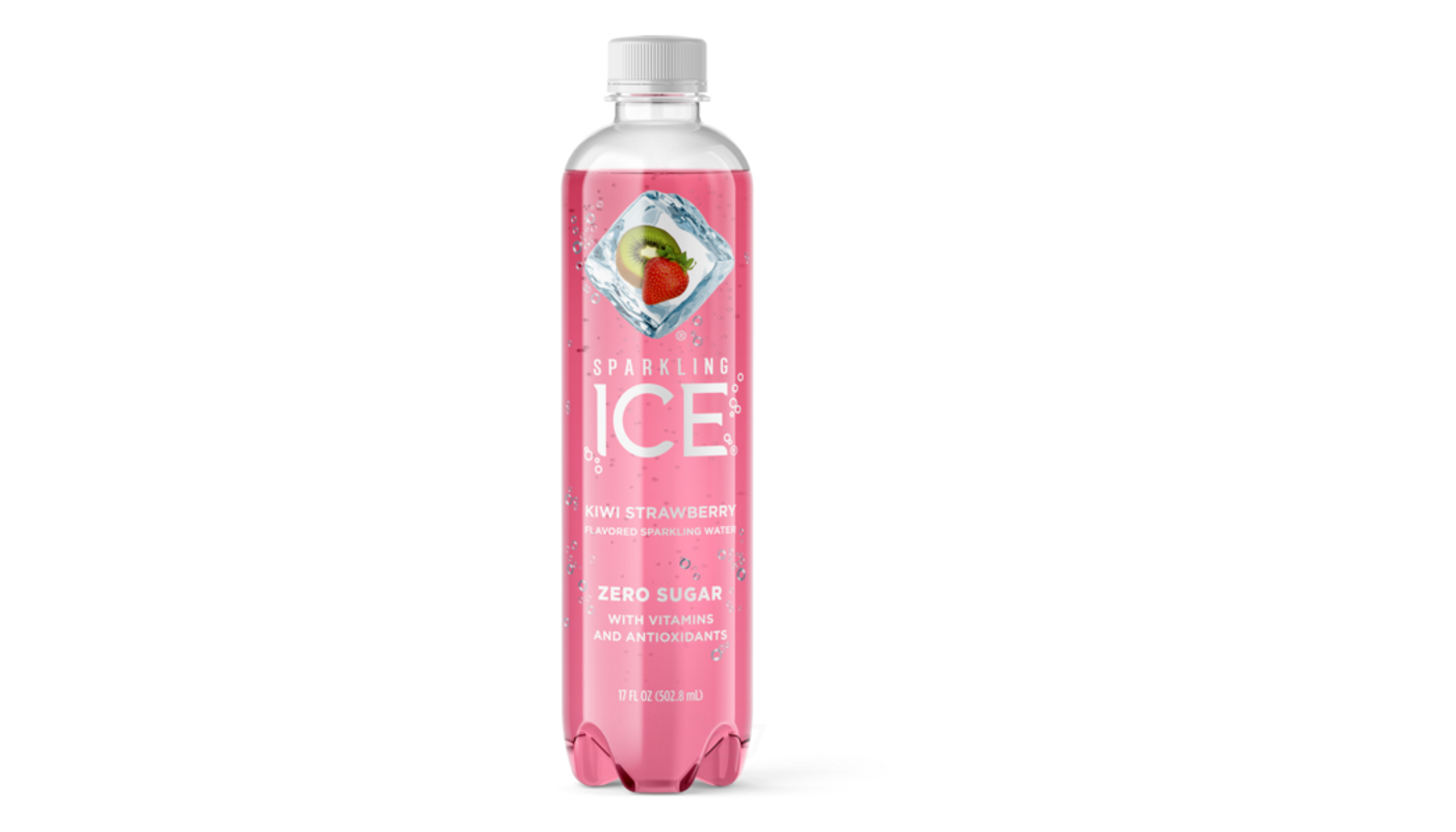 Order Sparkling Ice Kiwi Strawberry - with Antioxidants and Vitamins 17 oz Bottle food online from Rancho Liquor store, Thousand Oaks on bringmethat.com