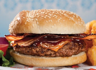 Order BBQ Bacon Burger food online from Mrs. P and Me store, Mount Prospect on bringmethat.com