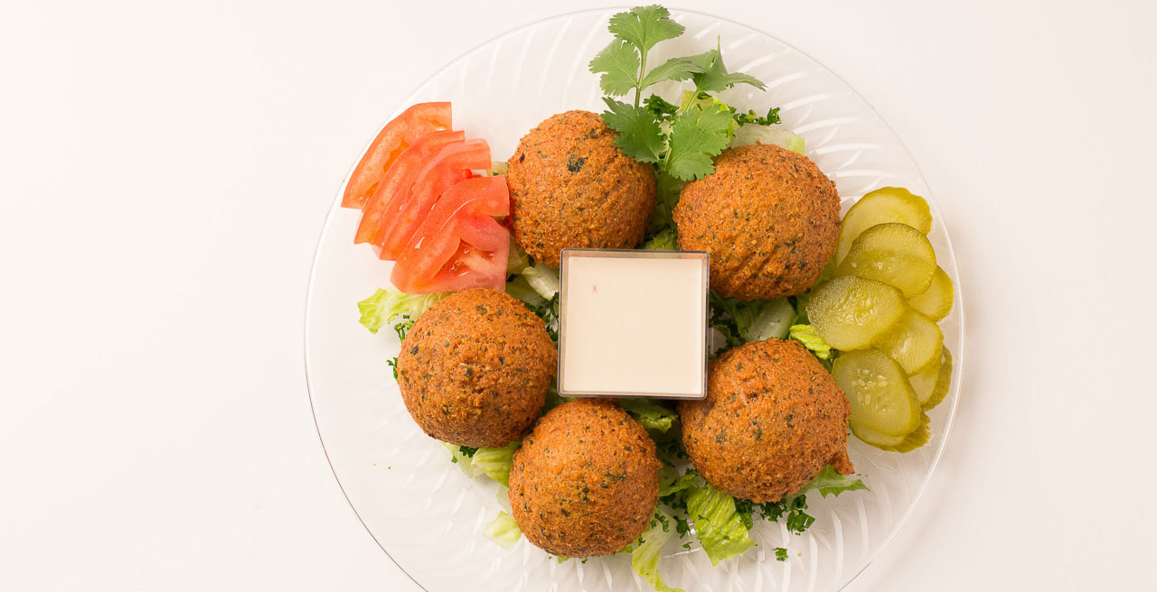 Order H25. Falafel food online from Zamani Grill store, Conroe on bringmethat.com