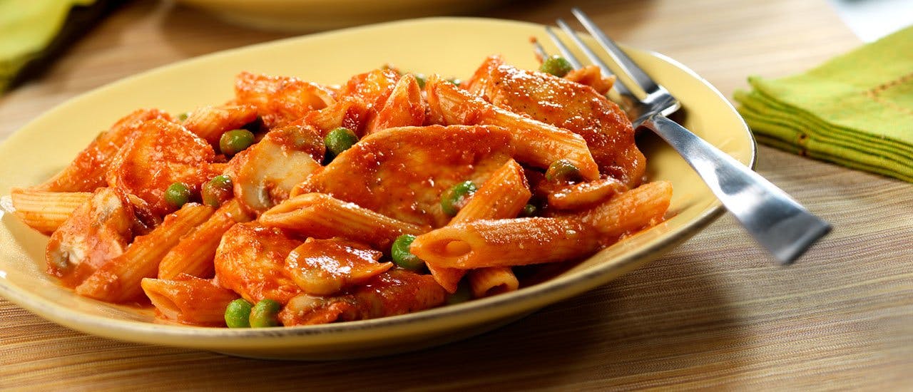 Order Chicken with Vodka Sauce - Entree food online from Pino Ii Pizzeria & Restaurant store, Nazareth on bringmethat.com