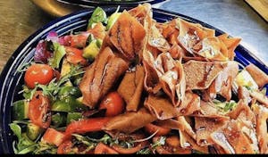 Order Fattoush Salad food online from Shawarma House store, Westland on bringmethat.com
