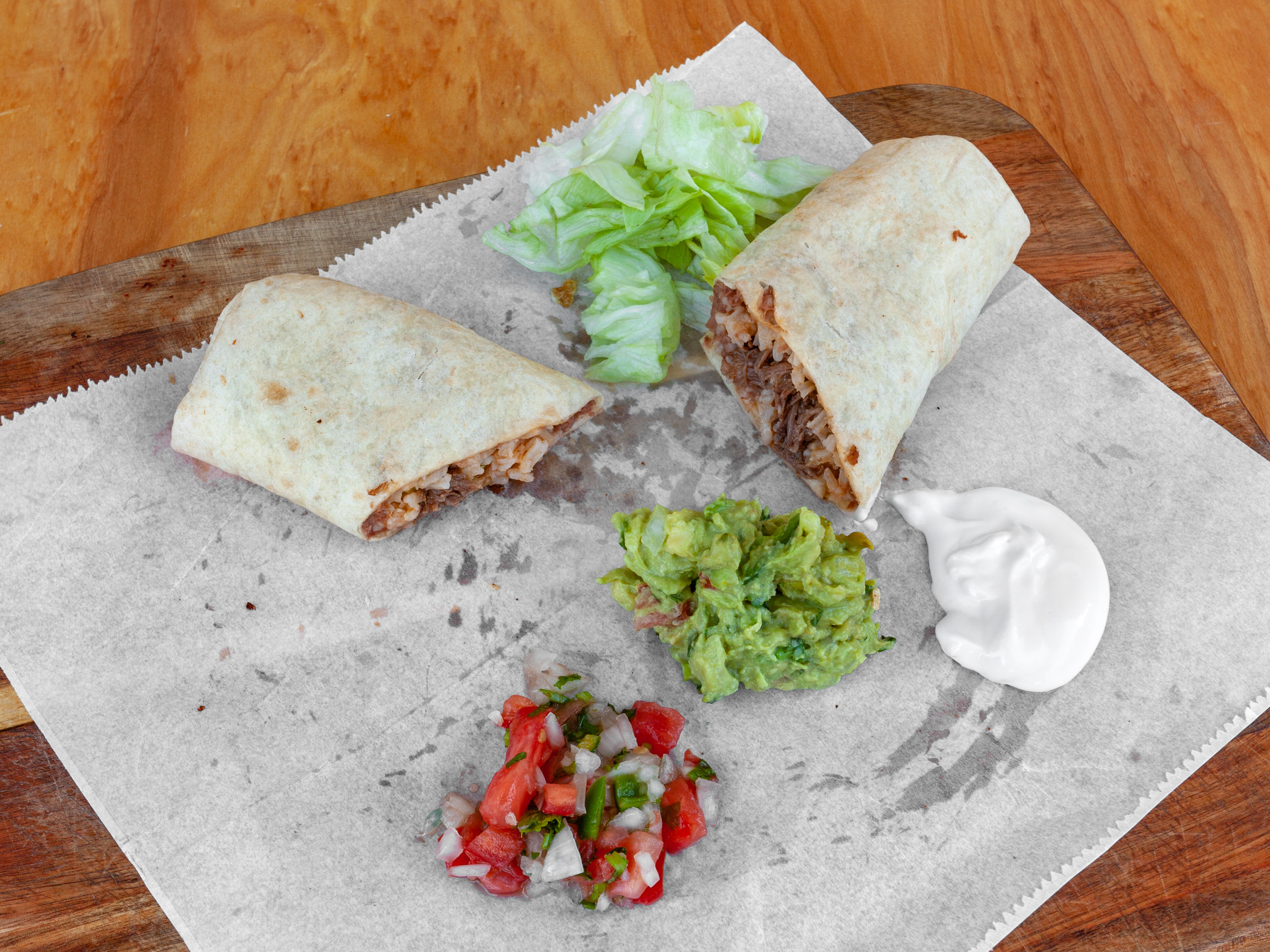 Order Asada Burrito food online from Tacos El Diablo store, Fort Collins on bringmethat.com