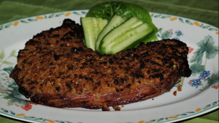 Order Broiled Chopped Sirloin Steak food online from White Plains Coach Diner store, White Plains on bringmethat.com