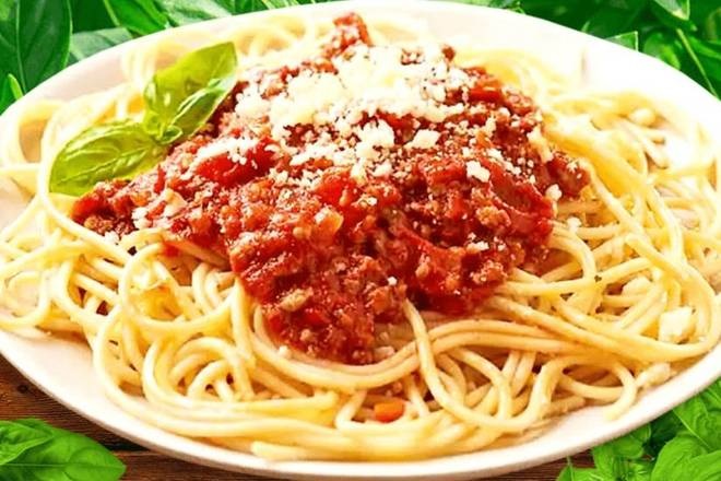 Order Spaghetti Bolognese food online from Tony's Pizza store, Whittier on bringmethat.com