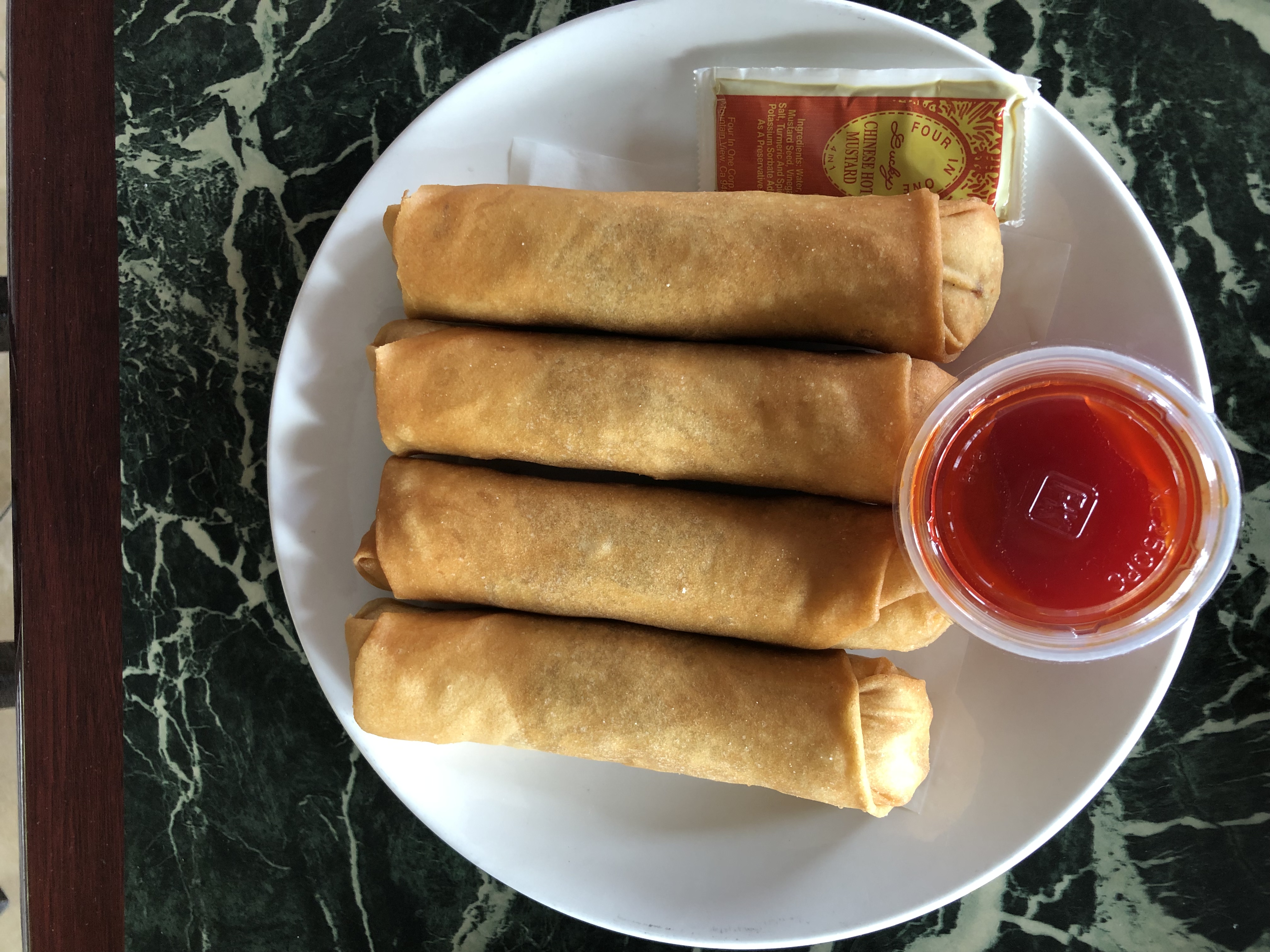 Order Shrimp and Chicken Egg Roll food online from No. 1 Chef store, Gardena on bringmethat.com