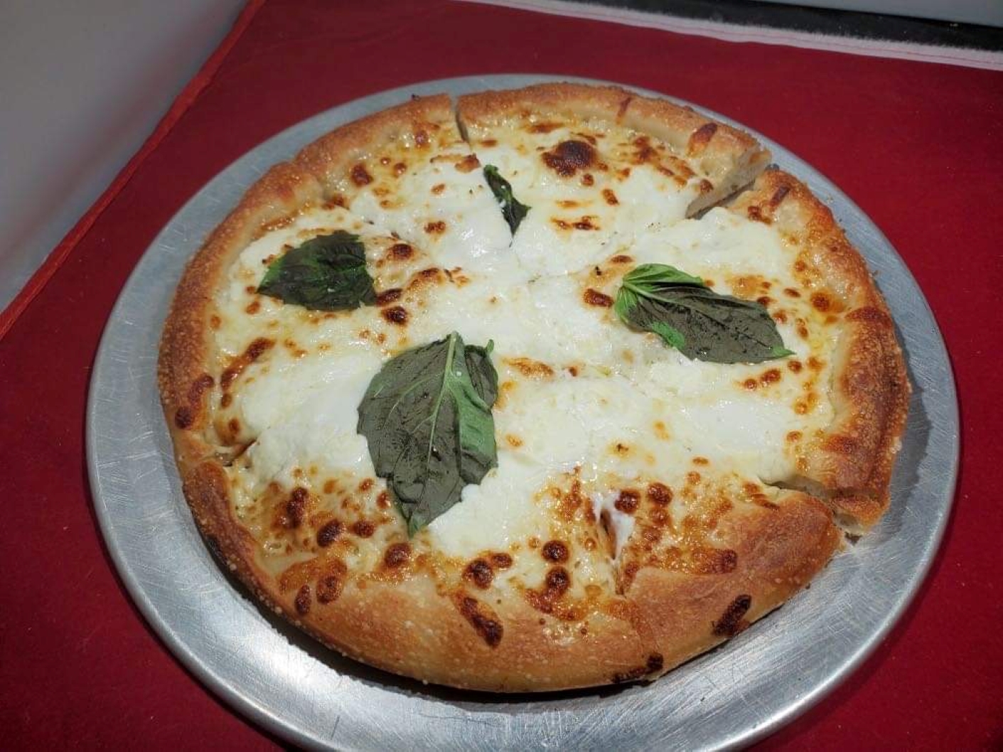 Order Small White Pizza food online from Good Jakes store, Coopersburg on bringmethat.com