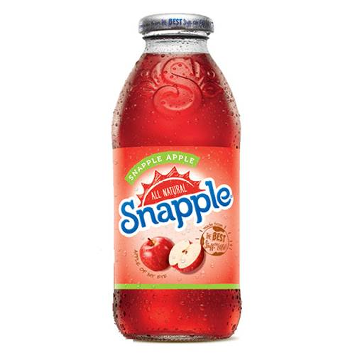 Order Snapple Apple - 16 oz Bottle/Single food online from Bottle Shop & Spirits store, Los Alamitos on bringmethat.com