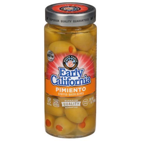 Order Early California Queen Olives 7oz food online from 7-Eleven store, Reading on bringmethat.com