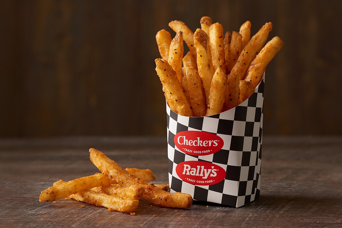 Order Famous Seasoned Fries food online from Checkers store, Woodbridge on bringmethat.com