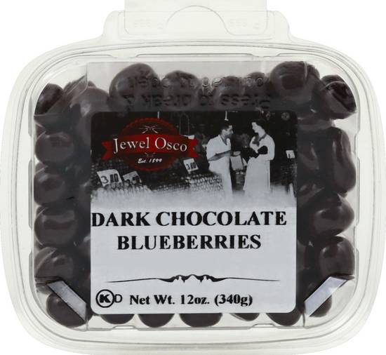 Order Jewel Osco · Dark Chocolate Blueberries (12 oz) food online from Jewel-Osco store, Oswego on bringmethat.com