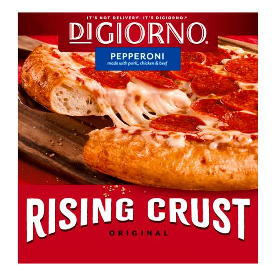 Order DIGIORNO Frozen Pizza - Frozen Pepperoni Pizza - 27.5 oz Rising Crust Pizza food online from Cvs store, LANETT on bringmethat.com