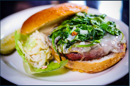 Order ''Best'' Sirloin Burger food online from Copabanana store, Philadelphia on bringmethat.com