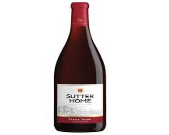 Order SUTTER HOME PINOT NOIR 750 ml 13.3% food online from Pit Stop Liquor Mart store, El Monte on bringmethat.com