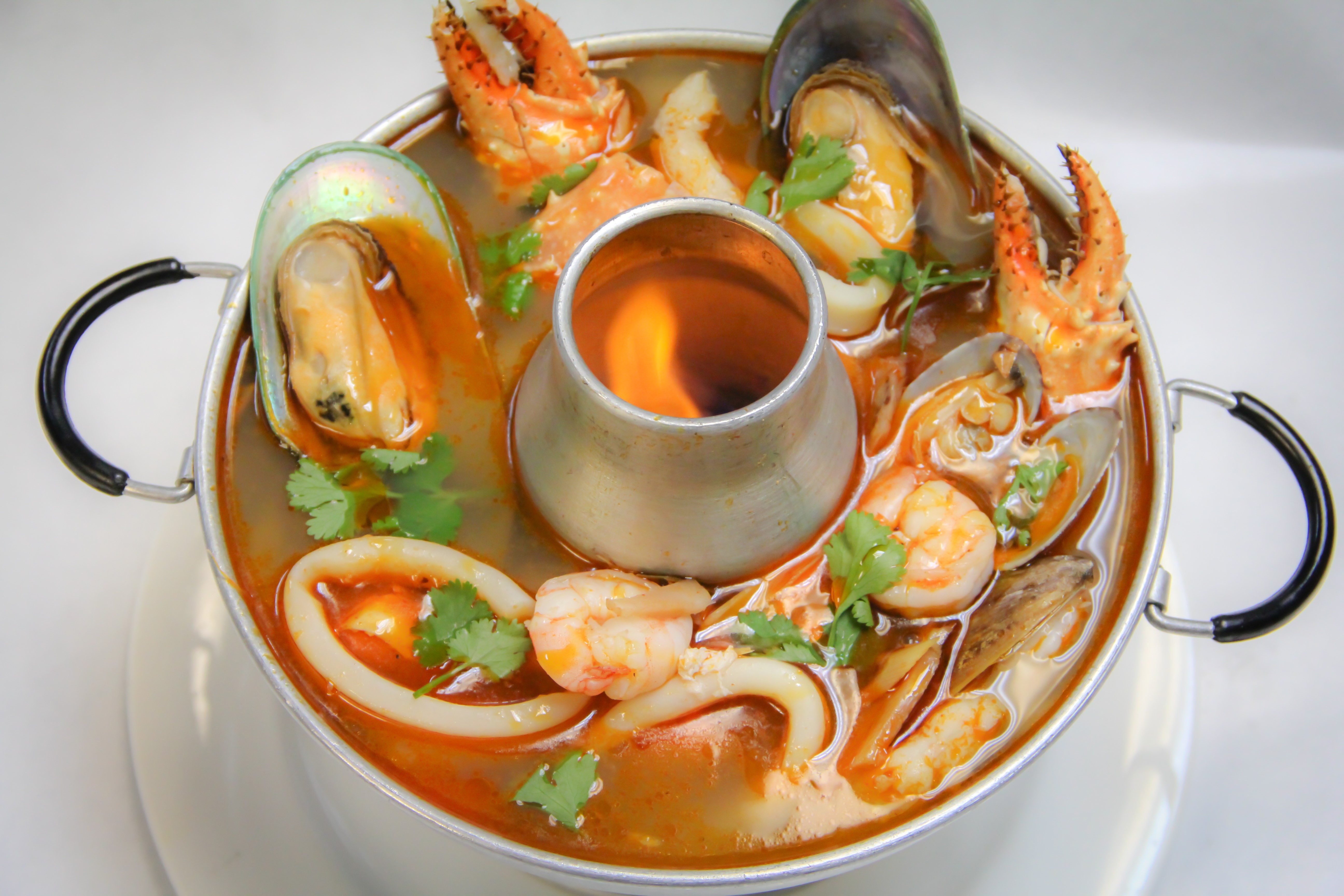 Order Tom Yum Seafood food online from Nine Seafood Restaurant store, Cerritos on bringmethat.com
