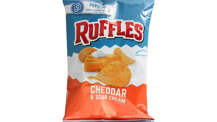 Order Ruffles Ched & Sour Cream 2.5oz food online from Quickchek store, Parsippany on bringmethat.com
