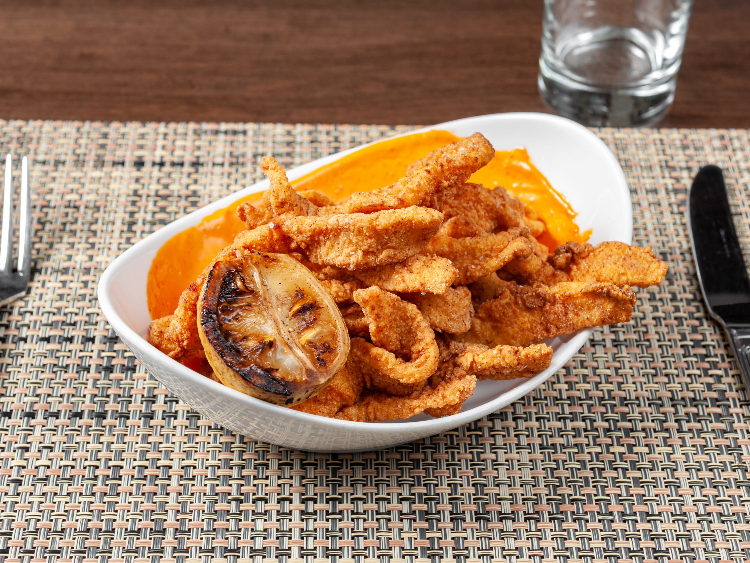 Order Crispy Calamari food online from 6s Steakhouse store, Wichita on bringmethat.com