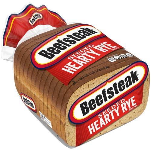 Order Beefsteak · Seeded Hearty Rye Bread (18 oz) food online from Safeway store, Rehoboth Beach on bringmethat.com