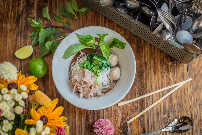 Order Thai BoatPork Noodle Soup food online from Ithai bangkok street food catering store, San Francisco on bringmethat.com