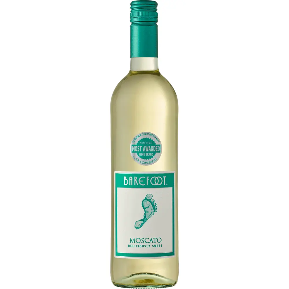 Order Barefoot Cellars Moscato Wine 750 ml. food online from Mirage Wine & Liquor store, Palm Springs on bringmethat.com