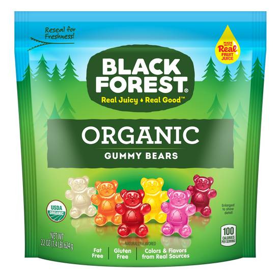 Order Black Forest Organic Gummy Bears Candies (22 oz) food online from Rite Aid store, Eugene on bringmethat.com