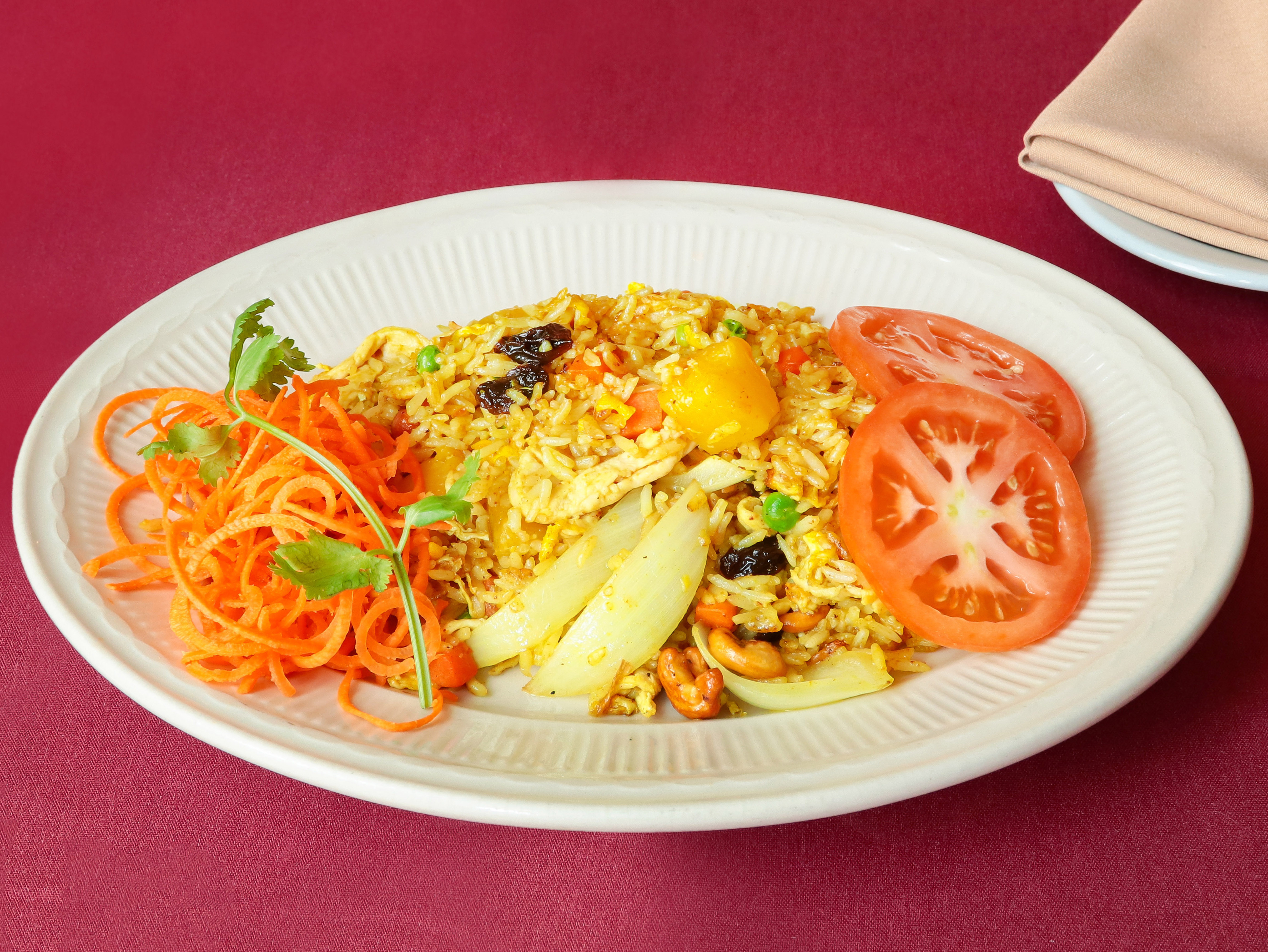 Order R3. Pineapple Fried Rice food online from Touch Thai store, Bethlehem on bringmethat.com