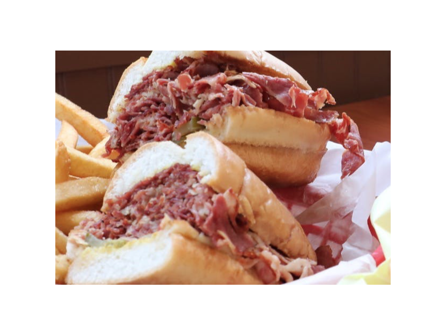 Order Norm's Famous Pastrami Sandwich food online from Norm Famous Burgers store, Whittier on bringmethat.com