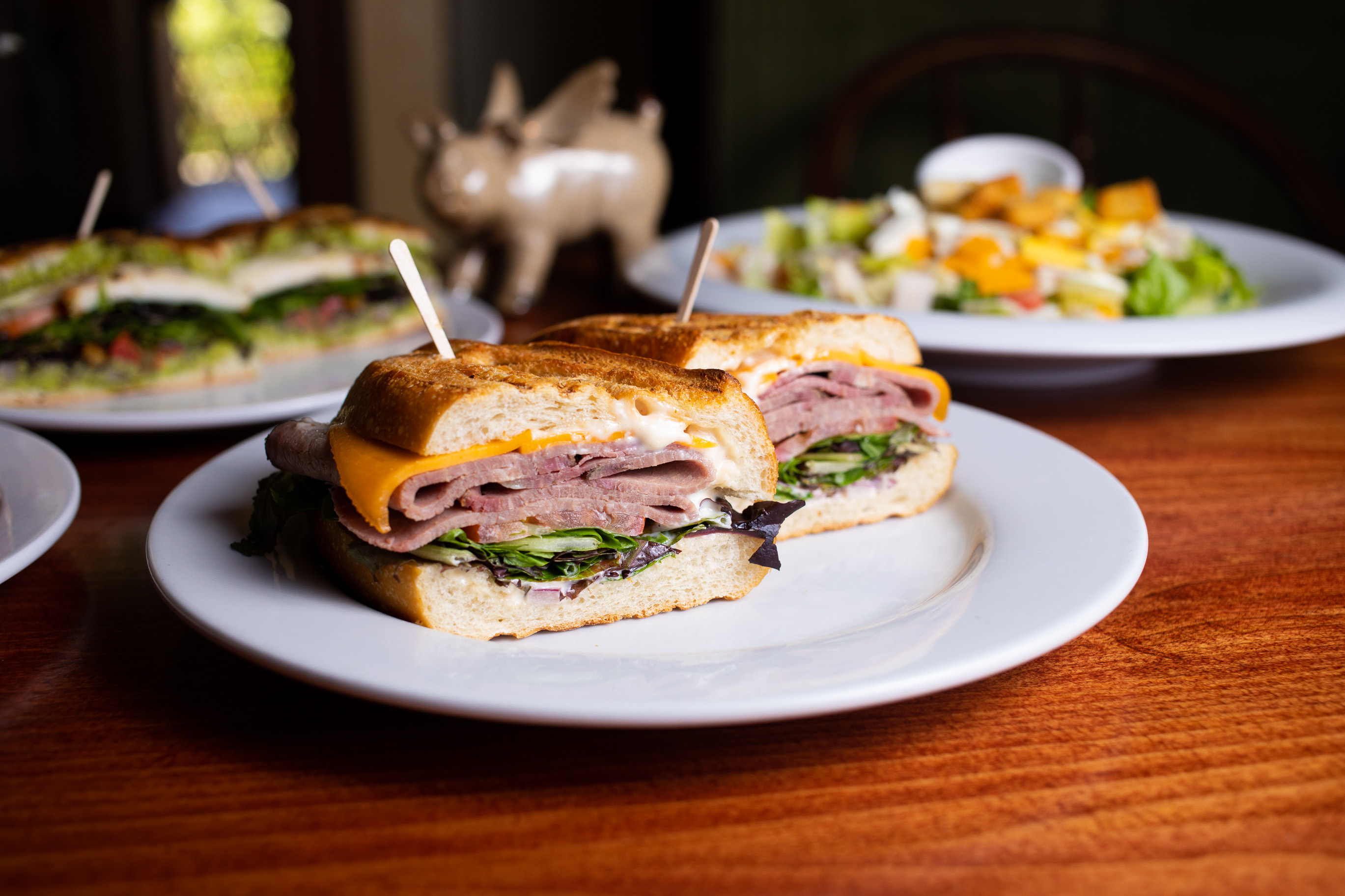 Order Classic Roast Beef Sandwich food online from Flying Pig store, San Francisco on bringmethat.com