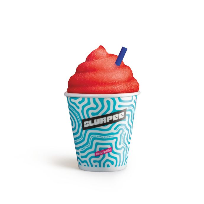 Order Small Slurpee Cherry 12oz food online from 7-Eleven store, DeBary on bringmethat.com