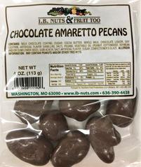 Order  Chocolate Amaretto Pecans food online from I B Nuts & Fruit Too store, Washington on bringmethat.com