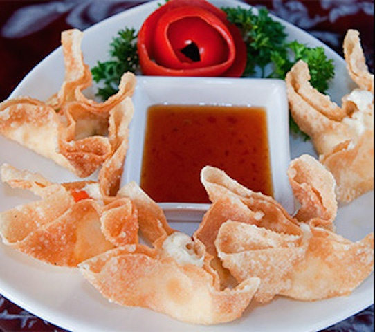 Order A3. Cream Cheese Wontons food online from Spice Thai Cafe store, Allen on bringmethat.com