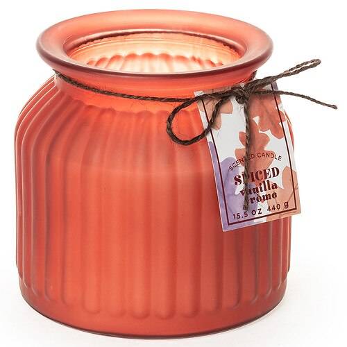 Order Festive Voice Rustic Jar Candle Spiced Vanilla Creme, 15.5 oz - 15.5 oz food online from Walgreens store, Charlottesville on bringmethat.com