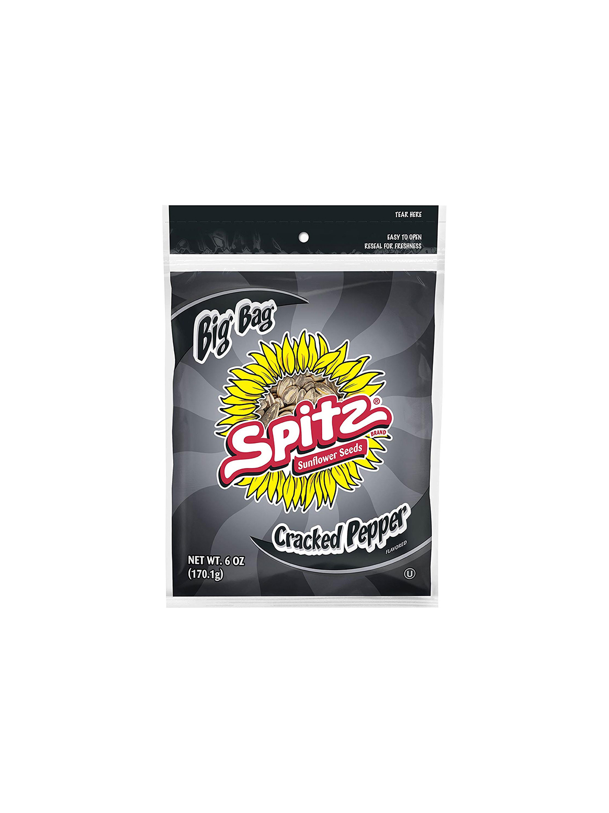 Order Spitz Cracked Pepper Sunflower Seeds   food online from Chevron Extramile store, Cupertino on bringmethat.com